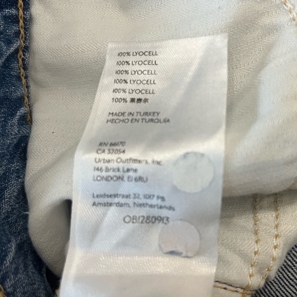 Free People We The Free Old West Slouchy Jeans - Canyon Blue - Size 30 - Picture 11 of 11